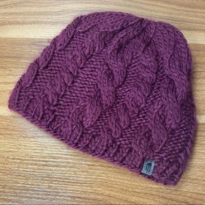 The North Face | Cable Knit Beanie Alpaca Wool